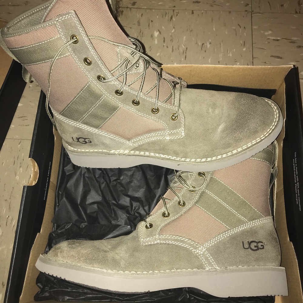 Brand new, Ugg’s. Brought for teenage son he didn’t like them (Never worn).